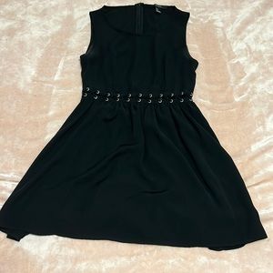 Black laced short float dress from forever 21